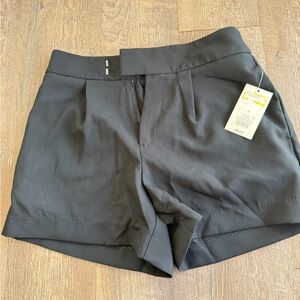 a new day Women's High Waist Black Shorts